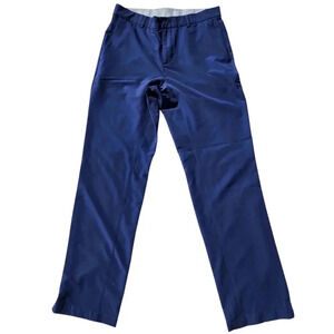 Mens Nike Golf Hybrid Dri-Fit 30x32 Blue Standard Fit 921751 Dress Pants Golf